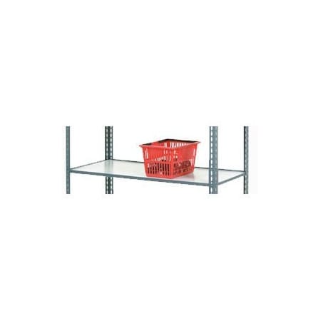 Global Equipment Additional 60 x 24 Wood Shelf for Easy Adjust Boltless Shelf Trucks 983114